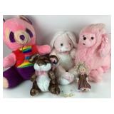 Stuffed Animals And Doll