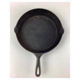Wapak #9 Cast Iron 11" Skillet Dual Spouts