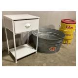 Wheeling Steel Galvanized Wash Tub