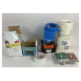 3M Respirator, ScotchBlue Tape, Lutron Dimmers