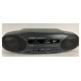 Sharp Portable CD, Cassette, Radio Player