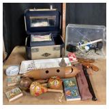 Flute, Castanets, Guiro Instrument, Brass Bell