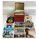 Metal Vinyl Case: Beatles, Rolling Stones, Beach B