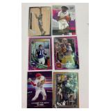 6 Numbered Sports Cards