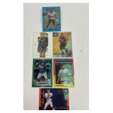 6 Numbered Sports Cards