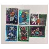 6 Numbered Sports Cards