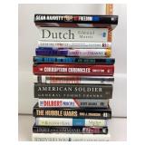 Hardcover Books: Sidney Sheldon, Sean Hannity, Mar