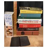 Books: Bible, Thesaurus, Home Decorating