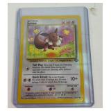 Pokemon Vintage Eevee Card