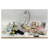 Figurines, Candleholders, Ornaments, Books +