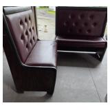 Tufted Vinyl Restaurant Booths