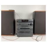 Sony Stereo System With Advent Speakers