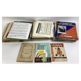 Sheet Music, Craft Books, Spectators Guide
