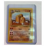 Pokemon Vintage Dugtrio Card