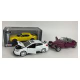 Motormax Dodge Challenger, Subaru WRX STI, Ertl Pl