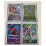 4 Pokemon Full Art Cards