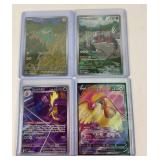 4 Pokemon Full Art Cards