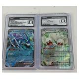 2 Pokemon Graded Cards