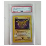 Pokemon 1999 Fossil Zapado Graded PSA 9