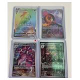 4 Pokemon Full Art Cards