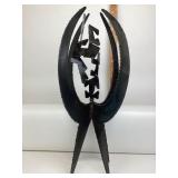 Welded Steel Brutalist Abstract Sculpture