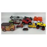 Die-Cast And Plastic Toy Cars And Trucks