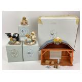 Cherished Teddies Down on the Farm Display,