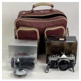 Olympus OM-1 Camera, Lenses, Flash, Manuals
