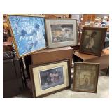 Framed Prints: floral, children