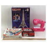 Puzz-3D Eiffel Tower, Twister, Cool Maker Sewing M