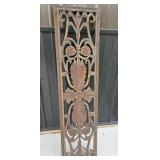 Ornate Cast Iron Architectural Panel