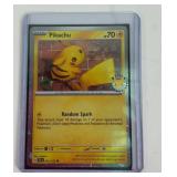 Pokemon Holographic Pikachu Card