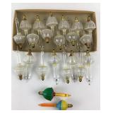 22 Vintage Christams Bubble Lights