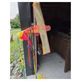 Airplane-Shaped Kite With String And Streamers