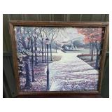 Harry Wysocki Park Scene Print