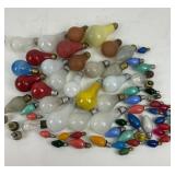 Colored and Clear Christmas Screw-In Light Bulbs