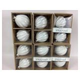 Allen Roth White Christmas Ornaments
