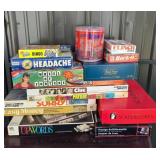 Board Games Including Clue, Scattergories, Careers