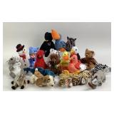 Ty Beanie Babies Plush Toys, Animals, Characters