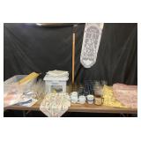 Table Linens, Glassware, Storage Containers