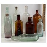 Glass Bottles Including Lash