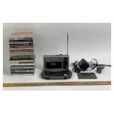 Aiwa HS-J02 Radio Cassette Recorder, CD Albums