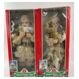Telco Animated Display Figures, Santa, Mrs. Claus