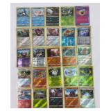 25 Pokemon Holographic Cards