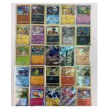 25 Pokemon Holographic Cards