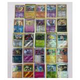 25 Pokemon Holographic Cards