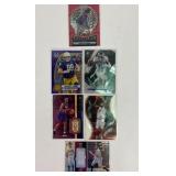 6 Numbered Sports Cards