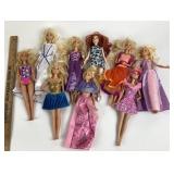 Barbie Dolls Mattel Various Outfits