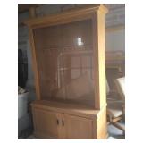 Wooden Gun Cabinet With Storage