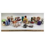Ceramic, Glass, And Plastic Figurines